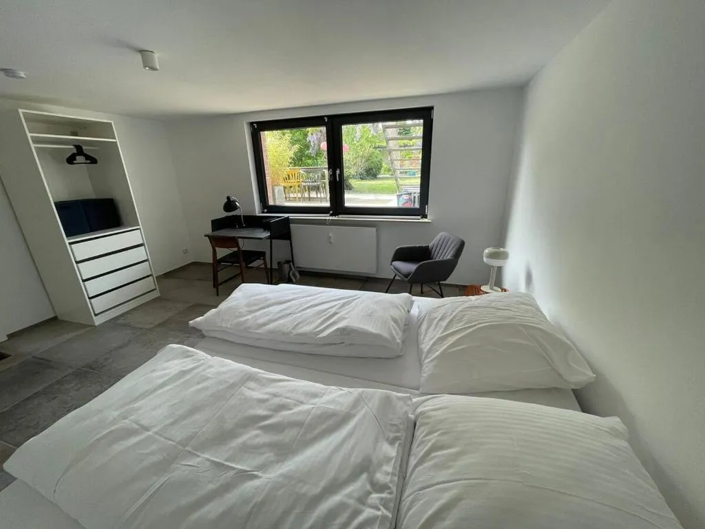 Image of Modern oasis of peace with garden, top public transport